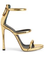 Giuseppe Zanotti sandales Harmony 120 mm en cuir - Or