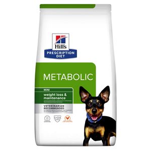Hill's Prescription Diet Metabolic Mini Weight Management hondenvoer met kip 3 kg