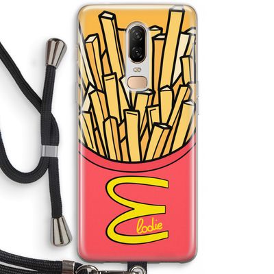 McElodie: OnePlus 6 Transparant Hoesje met koord