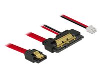 DeLOCK 85242 SATA-kabel 0,3 m SATA 7-pin SATA 22-pin Zwart - thumbnail