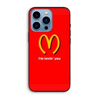 I'm lovin' you: iPhone 13 Pro Biologisch afbreekbaar hoesje