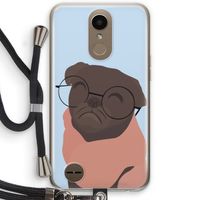 Ludo: LG K10 (2017) Transparant Hoesje met koord