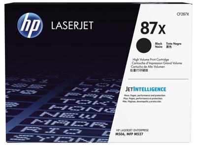 HP toner 87X, 18 000 pagina&apos;s, OEM CF287X, zwart