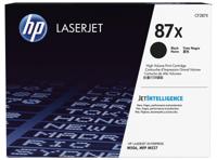 HP toner 87X, 18 000 pagina&apos;s, OEM CF287X, zwart