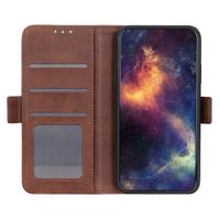 Casecentive Magnetische Leren Wallet Case Galaxy S20 Plus bruin - 8720153791328