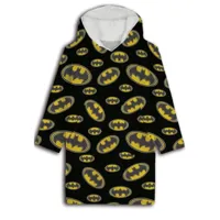 Batman hoodie poncho zwart maat XS - L - polyester