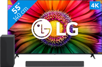LG 55UR80006LJ (2023) + Soundbar