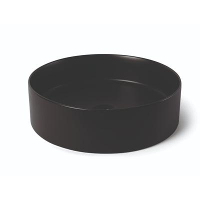 Waskom Luca Sanitair Ceramics Rond 39,4x39,4x11,5 Keramiek Mat Zwart Luca Sanitair