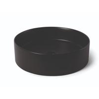 Waskom Luca Sanitair Ceramics Rond 39,4x39,4x11,5 Keramiek Mat Zwart Luca Sanitair