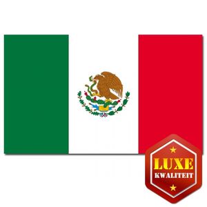 Feestartikelen Luxe vlag van Mexico