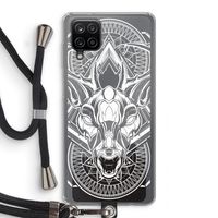 Oh Deer: Samsung Galaxy A12 Transparant Hoesje met koord