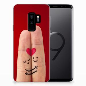 Samsung Galaxy S9 Plus Silicone Back Cover Liefde - Origineel Romantisch Cadeau