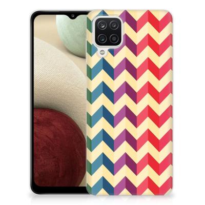 Samsung Galaxy A12 | TPU bumper | Zigzag Multi Color Samsung Galaxy A12 | TPU bumper | Zigzag Multi Color