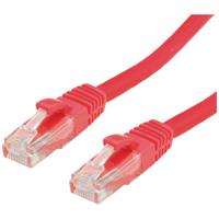 VALUE 0.5m UTP Cat.6a netwerkkabel Rood 0,5 m Cat6a U/UTP (UTP) - thumbnail