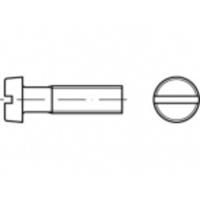 TOOLCRAFT TO-5359032 Cilinderkopschroeven M6 8 mm Sleuf RVS A2 100 stuk(s)