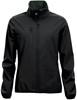 Clique 020915 Basic Softshell Jacket Ladies - Zwart - S - thumbnail