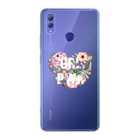 GRL PWR Flower: Honor Note 10 Transparant Hoesje