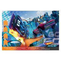 Clementoni legpuzzel super color hot wheels, 2x60st. Clementoni legpuzzel super color hot wheels, 2x60st.