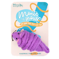 Mimis Daughters Monte the Mouse Purple - thumbnail