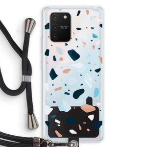 Terrazzo N°13: Samsung Galaxy S10 Lite Transparant Hoesje met koord