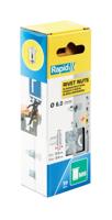 Rapid Blindklinkmoeren M6, 20 stuks + boor - 5000673 - 5000673 Rapid Blindklinkmoeren M6, 20 stuks + boor - 5000673 - 5000673