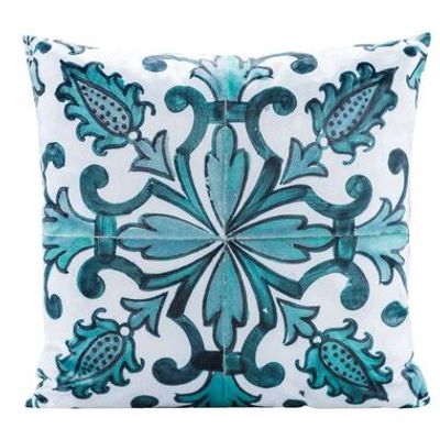 Sierkussen Gabriela - groen - 45x45 cm