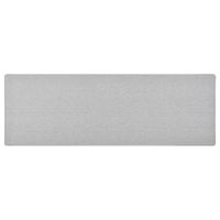 VidaXL Tapijtloper 50x150 cm lichtgrijs
