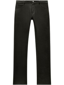 Courrèges pantalon Reedition à coupe droite - Noir