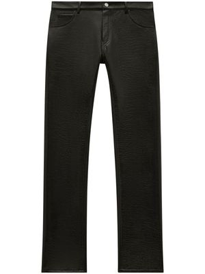 Courrèges pantalon Reedition à coupe droite - Noir