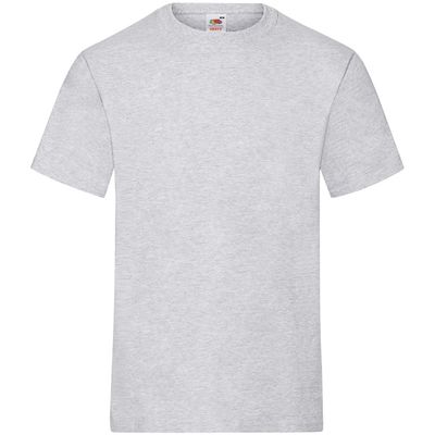 3-Pack Maat 2XL - Grijze t-shirts ronde hals 195 gr heavy T voor heren