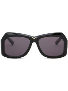 Marni lunettes de soleil à monture oversize - Noir