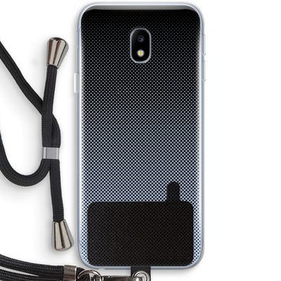 Musketon Halftone: Samsung Galaxy J3 (2017) Transparant Hoesje met koord