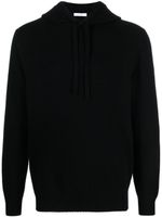 Cruciani hoodie en maille fine à manches longues - Noir