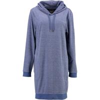Cawö Cawö Dames Lange Hoodie 818 Denim M