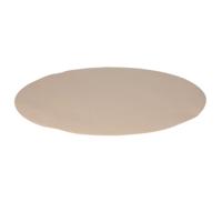 Wicotex Placemats Uni - taupe - rond 38 cm - anti slip laag - Teflon coating toplaag Wicotex Placemats Uni - taupe - rond 38 cm - anti slip laag - Teflon coating toplaag