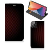 iPhone 12 | iPhone 12 Pro | Hoesje met Magneet | Geruit Rood iPhone 12 | iPhone 12 Pro | Hoesje met Magneet | Geruit Rood