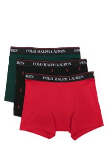 Polo Ralph Lauren lot de trois boxers à bande logo - Vert