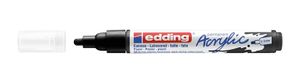 Edding 5300 acrylic marker fine permanente marker Zwart 1 stuk(s)