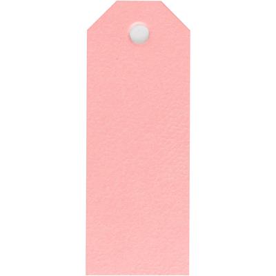 Creativ Company Manilla-labels, afm 3x8 cm, 220 gr, lichtrood, 20 stuk/ 1 doos