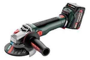 Metabo Accu-haakse slijper | 125 mm | WB 18 LT BL 11-125 quick | 18V 2X5.2AH li-power | lader asc 55 | metabox 165 L 613054650