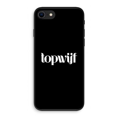 Topwijf Zwart: iPhone 8 Biologisch afbreekbaar hoesje