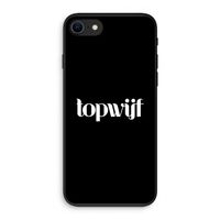 Topwijf Zwart: iPhone 8 Biologisch afbreekbaar hoesje