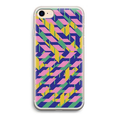 Skew Blush 1: iPhone 7 Transparant Hoesje