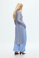 Lange cardigan trui - BLUE - L