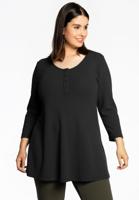 Yoek Tuniek flare | Zwart | Maat 54/56