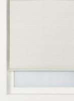 HEMA Rolgordijn structuur grof verduisterend/witte achterzijde wit (wit)