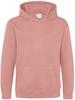 Just Cool JH001K Kids´ Hoodie - Dusty Pink - 7/8 (M)