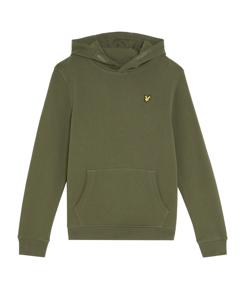 Lyle & Scott winter hoodie jongens - donker groen