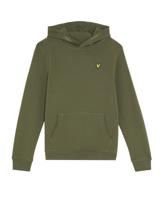 Lyle & Scott winter hoodie jongens - donker groen