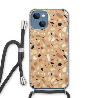 Terrazzo N°17: iPhone 13 Transparant Hoesje met koord